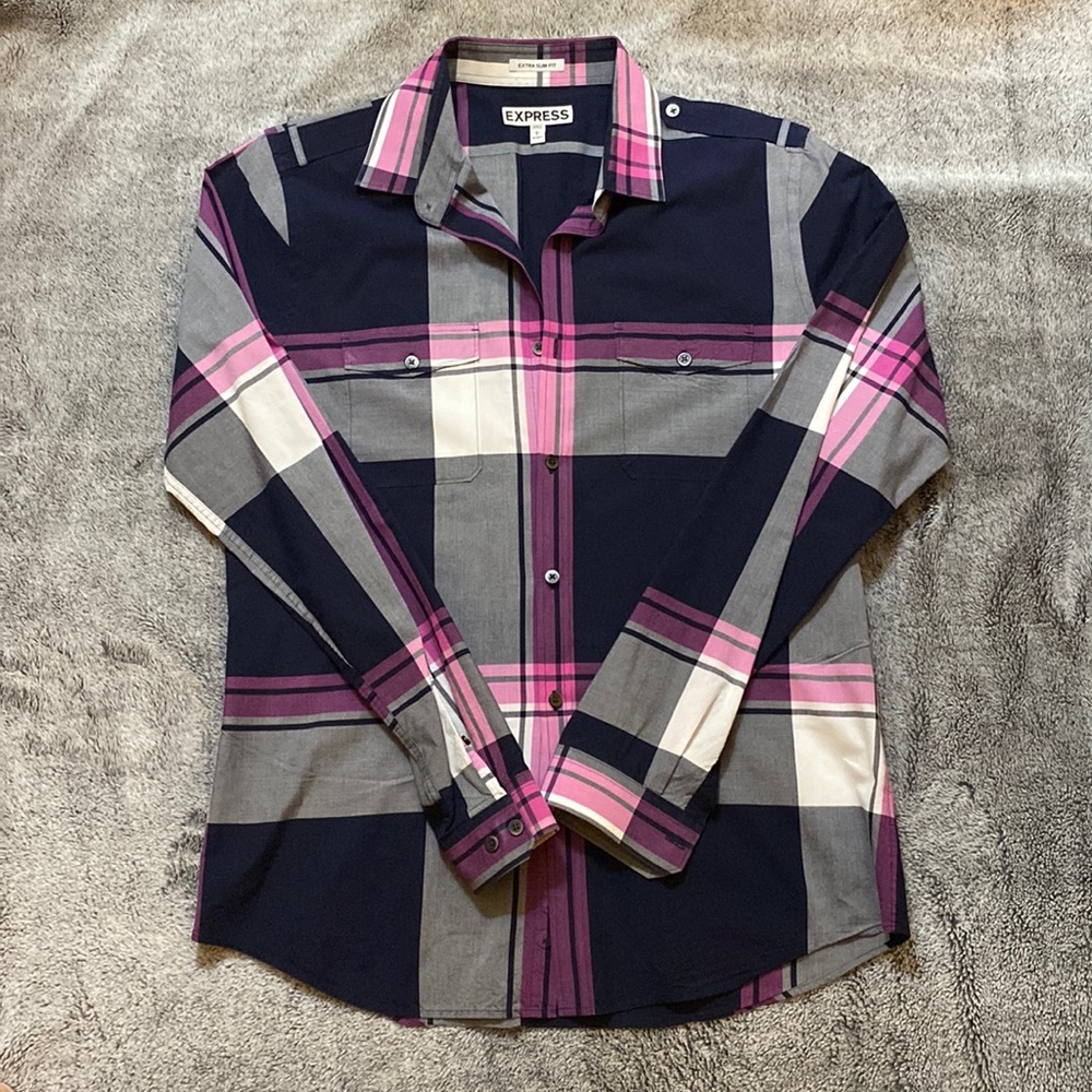 Express Button-down Dress Shirt